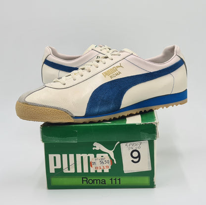 *NEU* Vintage 1980er Puma Roma West Germany Gr. UK 9 / EUR 43