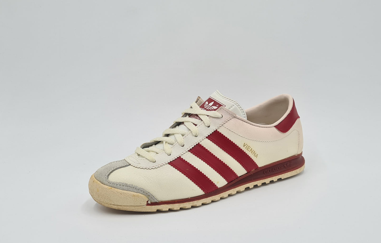 *WIE NEU* Vintage 1980er Adidas Vienna West Germany UK 6 / EUR 39 1/3