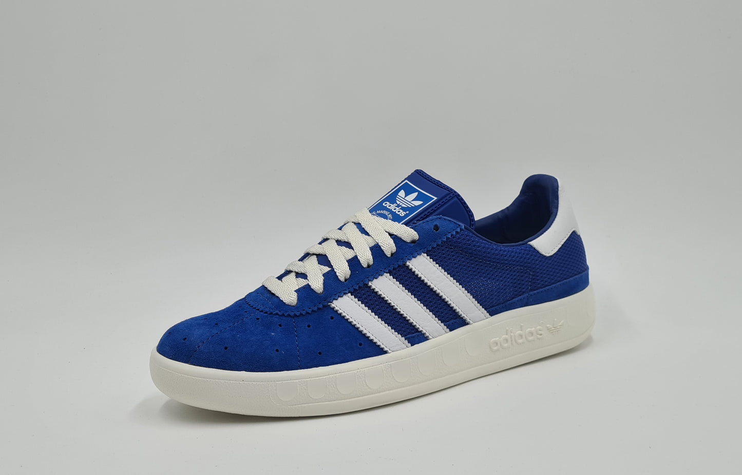 *NEU* 2011 Adidas München Retro Blau 'Made in Germany' MIG UK 10 / EUR 44 2/3
