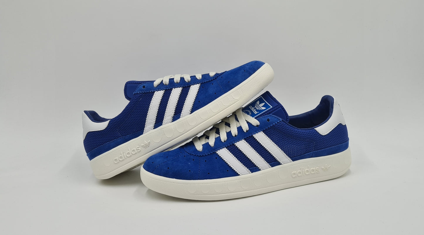 *NEU* 2011 Adidas München Retro Blau 'Made in Germany' MIG UK 10 / EUR 44 2/3