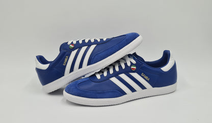 *NEW* 2010 Adidas Samba Colray Retro Blue UK 9.5 / EUR 44