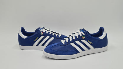 *NEW* 2010 Adidas Samba Colray Retro Blue UK 9.5 / EUR 44