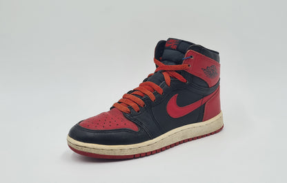 *TOP* Vintage 1985 Nike Air Jordan 1 Black Red BRED US 6 / EUR 38,5