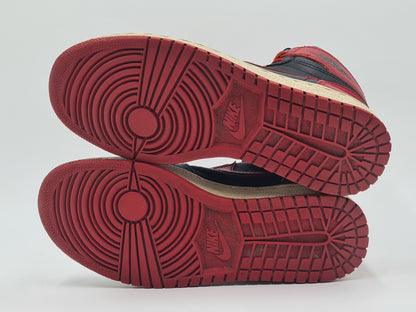 *TOP* Vintage 1985 Nike Air Jordan 1 Black Red BRED US 6 / EUR 38,5