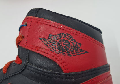 *TOP* Vintage 1985 Nike Air Jordan 1 Black Red BRED US 6 / EUR 38,5