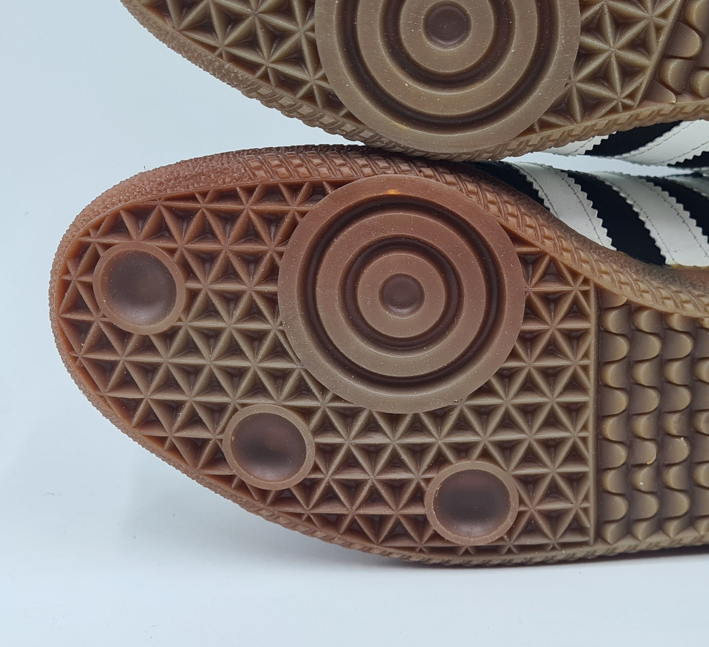 *NEU* Vintage 1980er Adidas Samba schwarz West Germany UK 10 / EUR 44 2/3