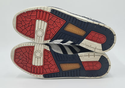 *TOP* Vintage 1980er Adidas Conductor Hi Ewing France UK 10 / EUR 44 2/3