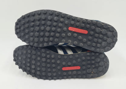 *Guter Zustand* Vintage 1980er Adidas LA Trainer Yugoslavia UK 7,5 / EUR 41 1/3