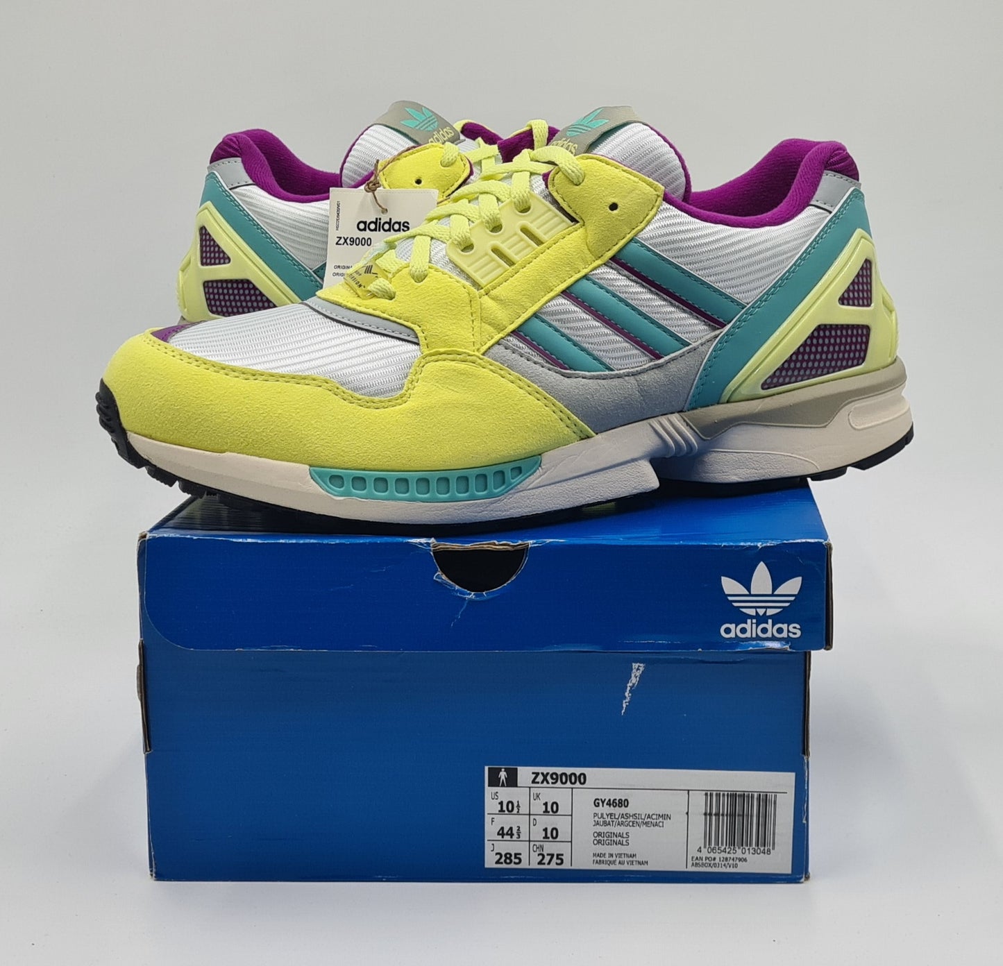 *NEW* 2022 Adidas ZX 9000 Citrus UK 10 / EUR 44 2/3