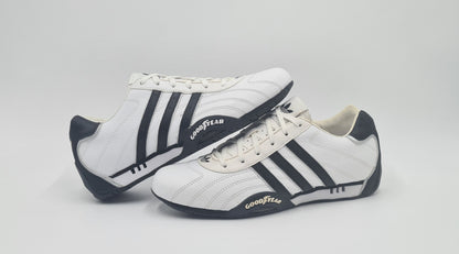 *LIKE NEW* 2011 Adidas Adi Racer Low Goodyear White UK 7.5 / EUR 41 1/3