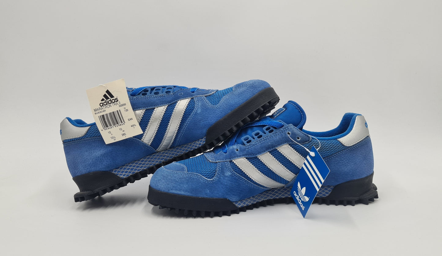 *NEW* 2000 Adidas Marathon TR Blue UK 10 / EUR 44 2/3