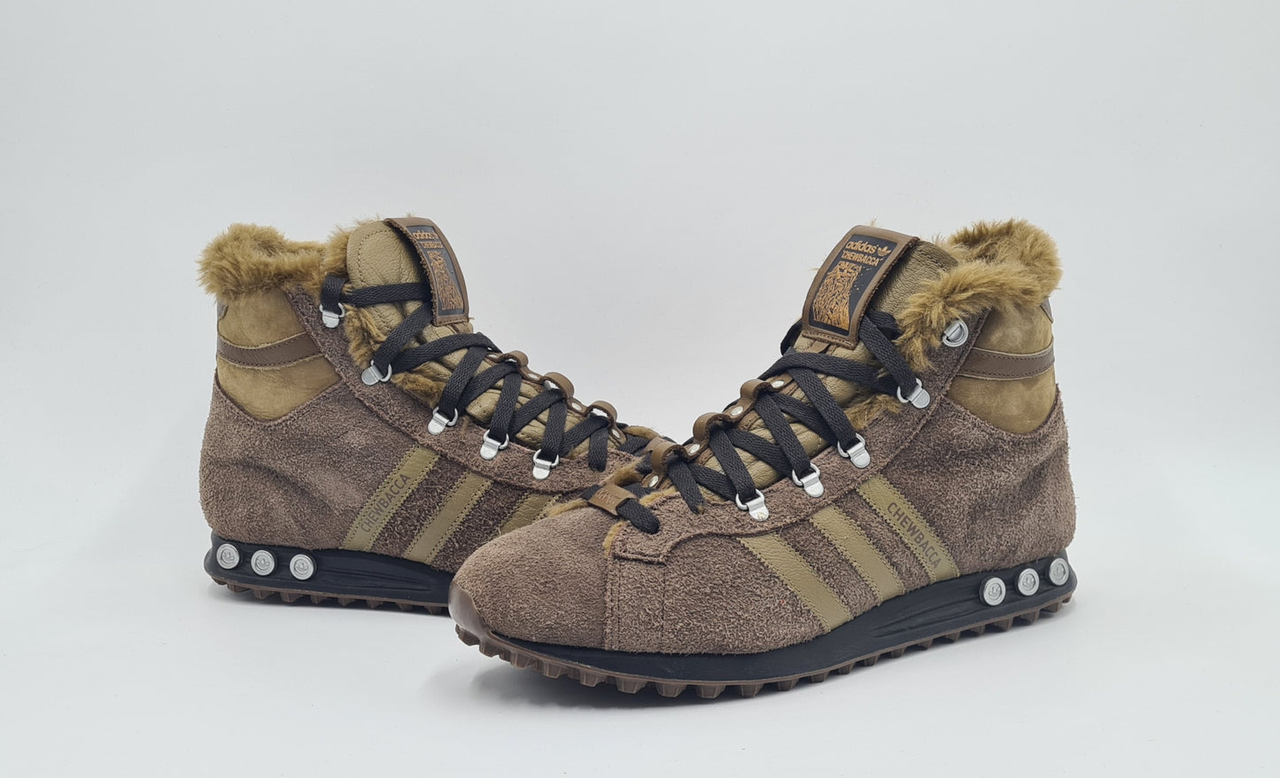 *TOP* 2010 Adidas x Star Wars Jogging Hi 'Chewbacca' Gr. UK 9 / EUR 43 1/3