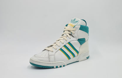 *WIE NEU* Vintage 1980er Adidas Connector Hi UK 9,5 / EUR 44