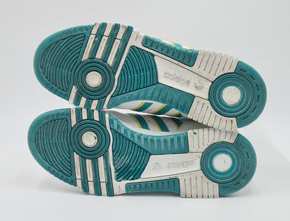 *WIE NEU* Vintage 1980er Adidas Connector Hi UK 9,5 / EUR 44