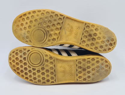 Vintage 1980er Adidas Athen Leder Yugoslavia UK 9 / EUR 43 1/3