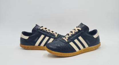 Vintage 1980er Adidas Athen Leder Yugoslavia UK 9 / EUR 43 1/3