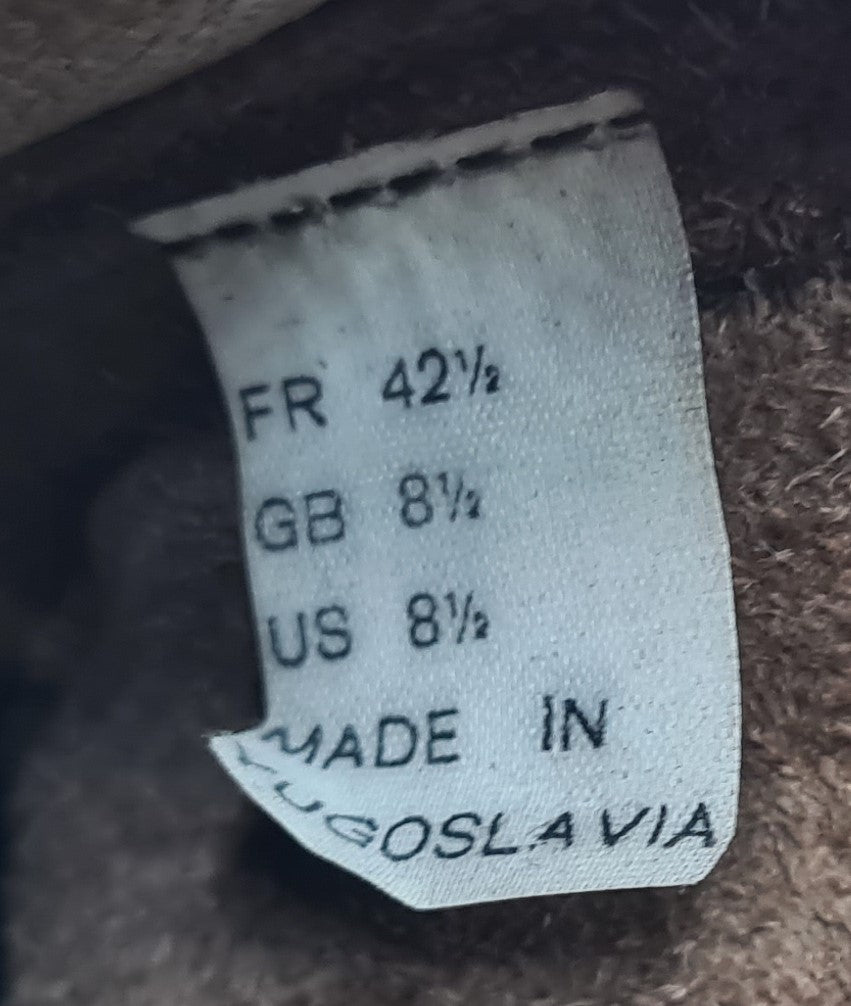 *Ordentlicher Zustand* Vintage 1980er Adidas Allround Outdoor Trekking Boots UK 8,5 / EUR 43 1/3