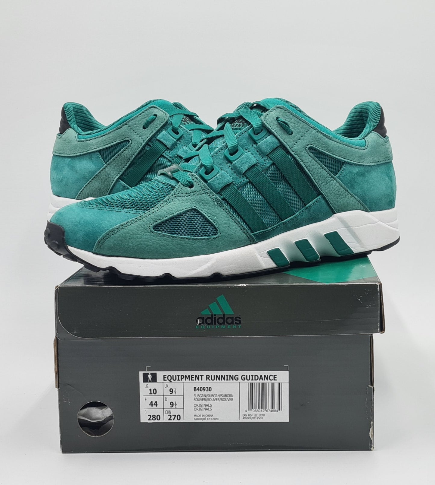 *TOP* 2014 Adidas EQT Running Guidance Grün Gr. UK 9,5 / EUR 44