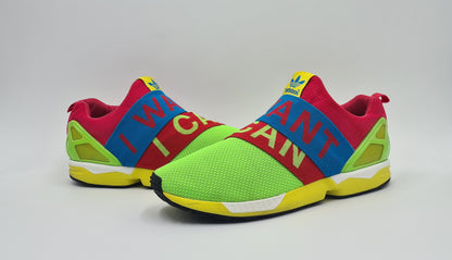 *TOP* 2015 Adidas ZX Flux Slip On 'Solar Green' UK 11,5 / EUR 46 2/3