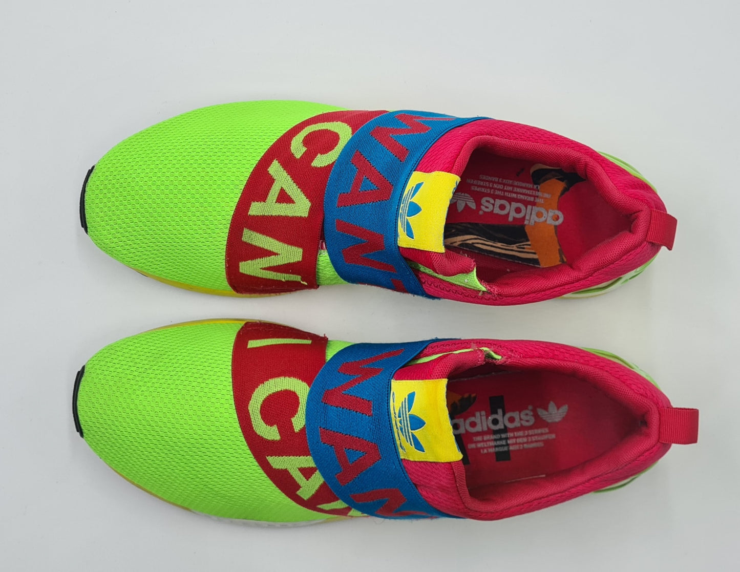 *TOP* 2015 Adidas ZX Flux Slip On 'Solar Green' UK 11,5 / EUR 46 2/3