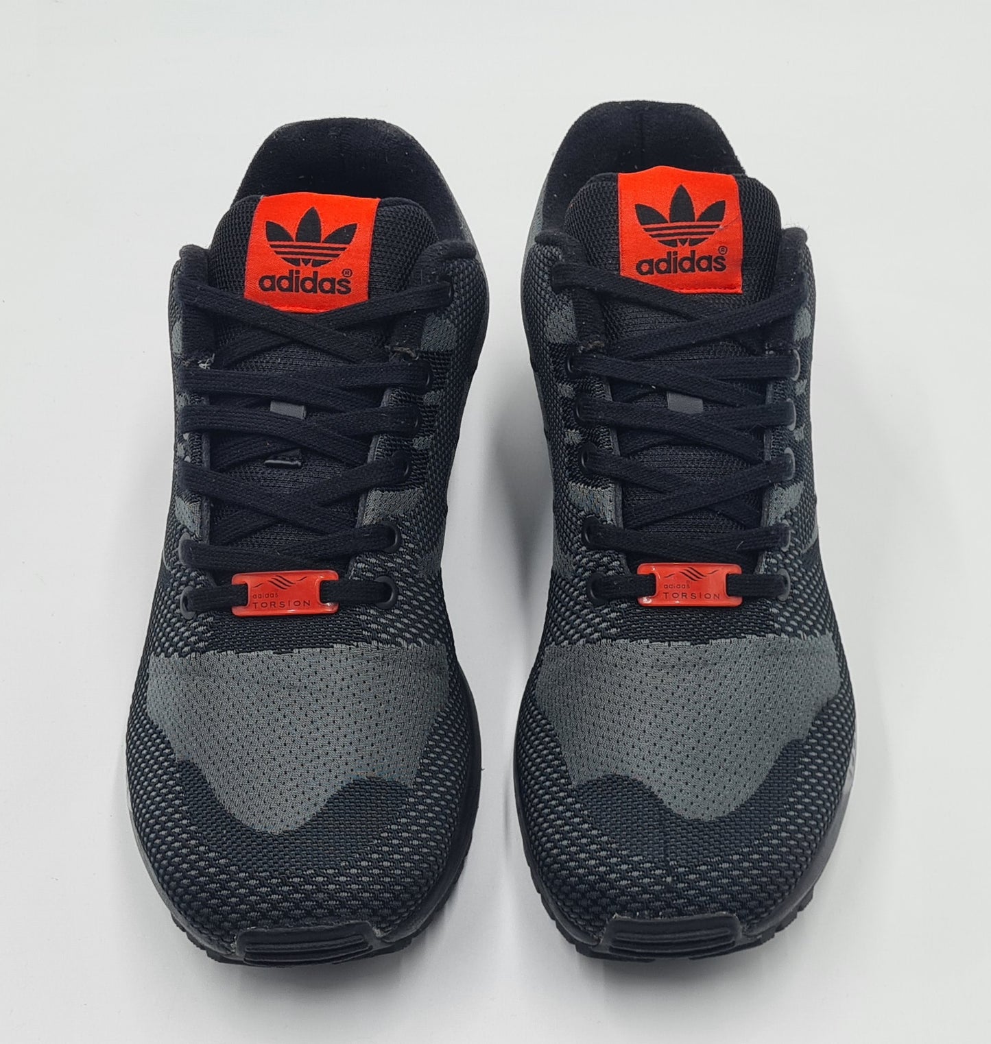 *Ordentlicher Zustand* 2015 Adidas ZX Flux Weave Schwarz Gr. UK 9 / EUR 43 1/3