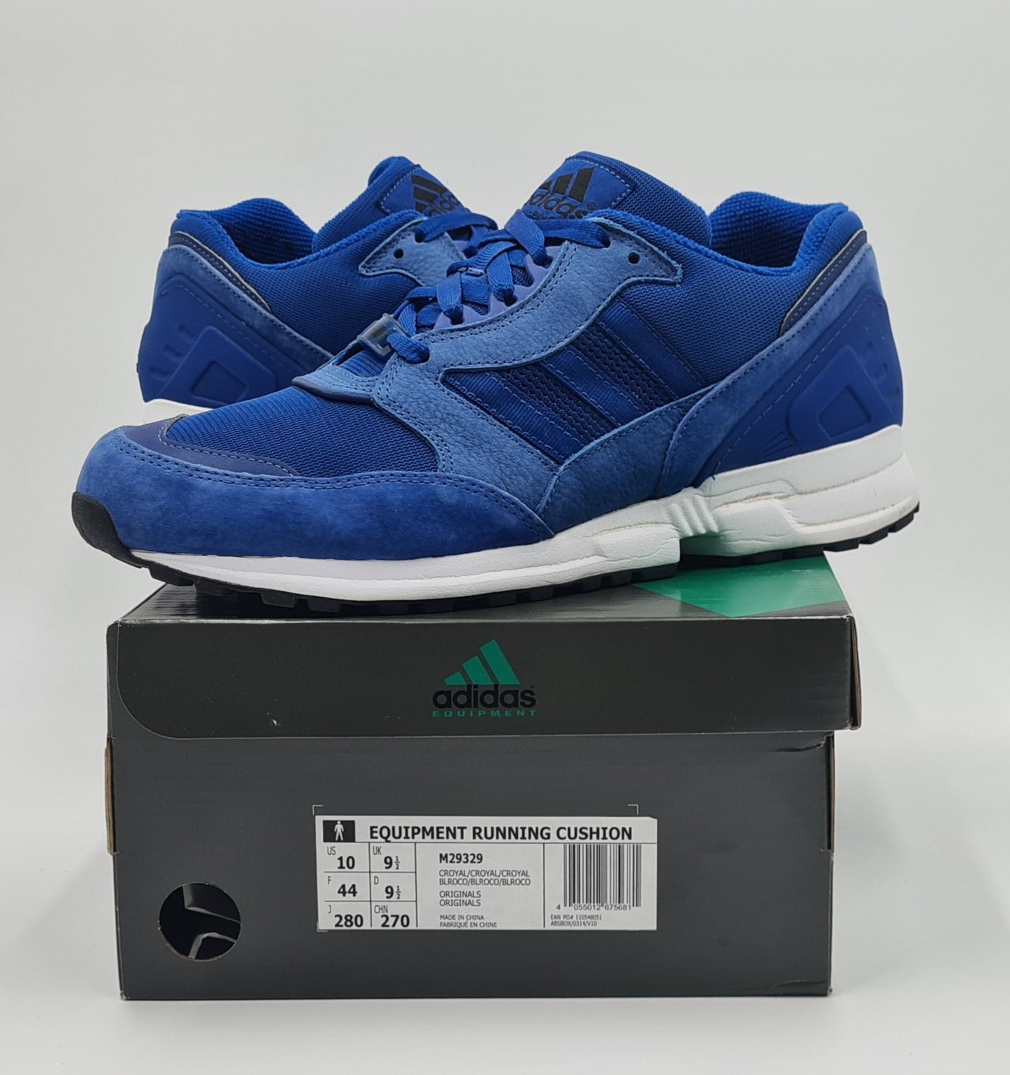 *TOP* 2014 Adidas EQT Cushion 91 Blau Gr. UK 9,5 / EUR 44