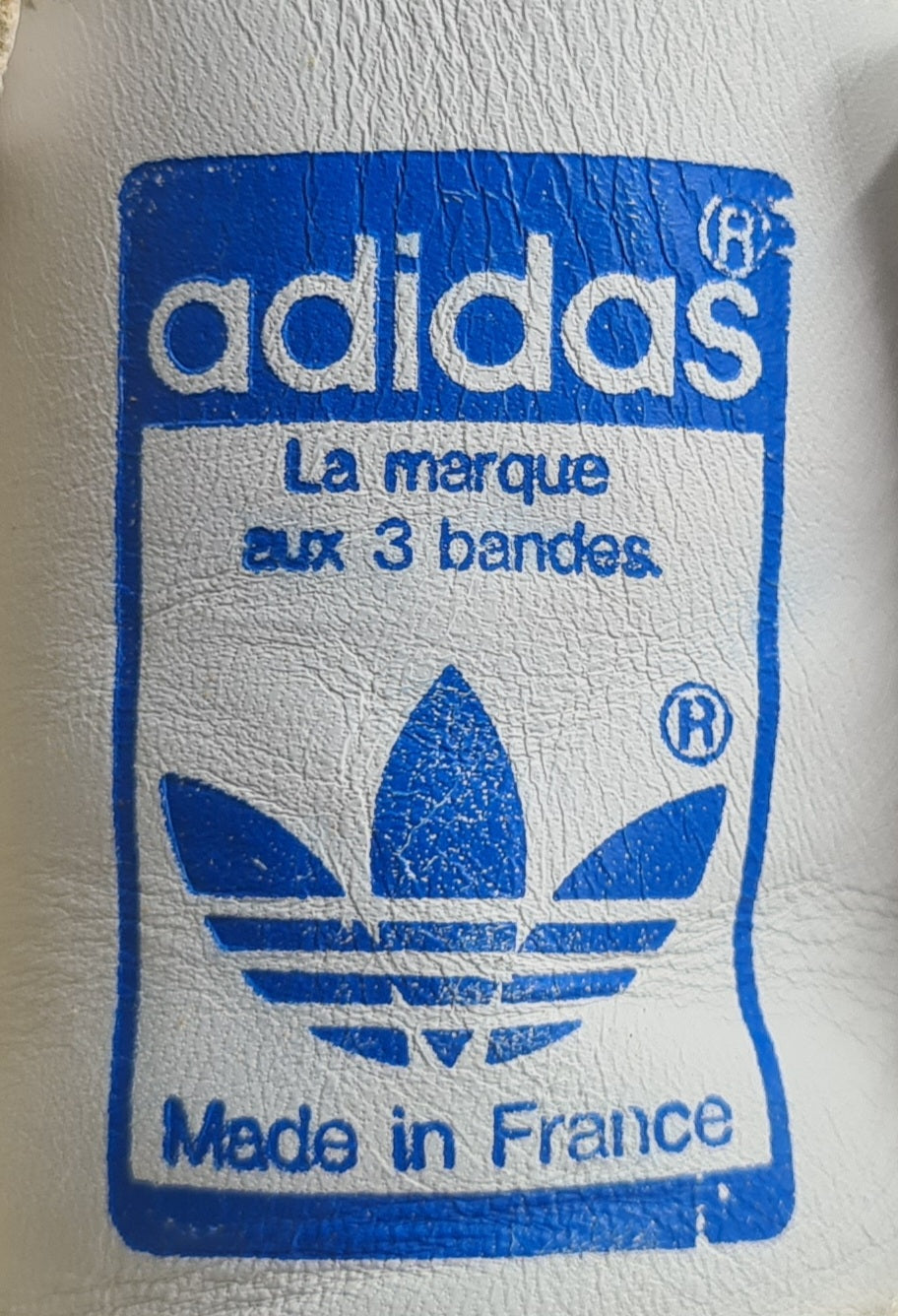 *Guter Zustand* Vintage 1980er Adidas Boxing Boots Made in France UK 8,5 / EUR 42 2/3