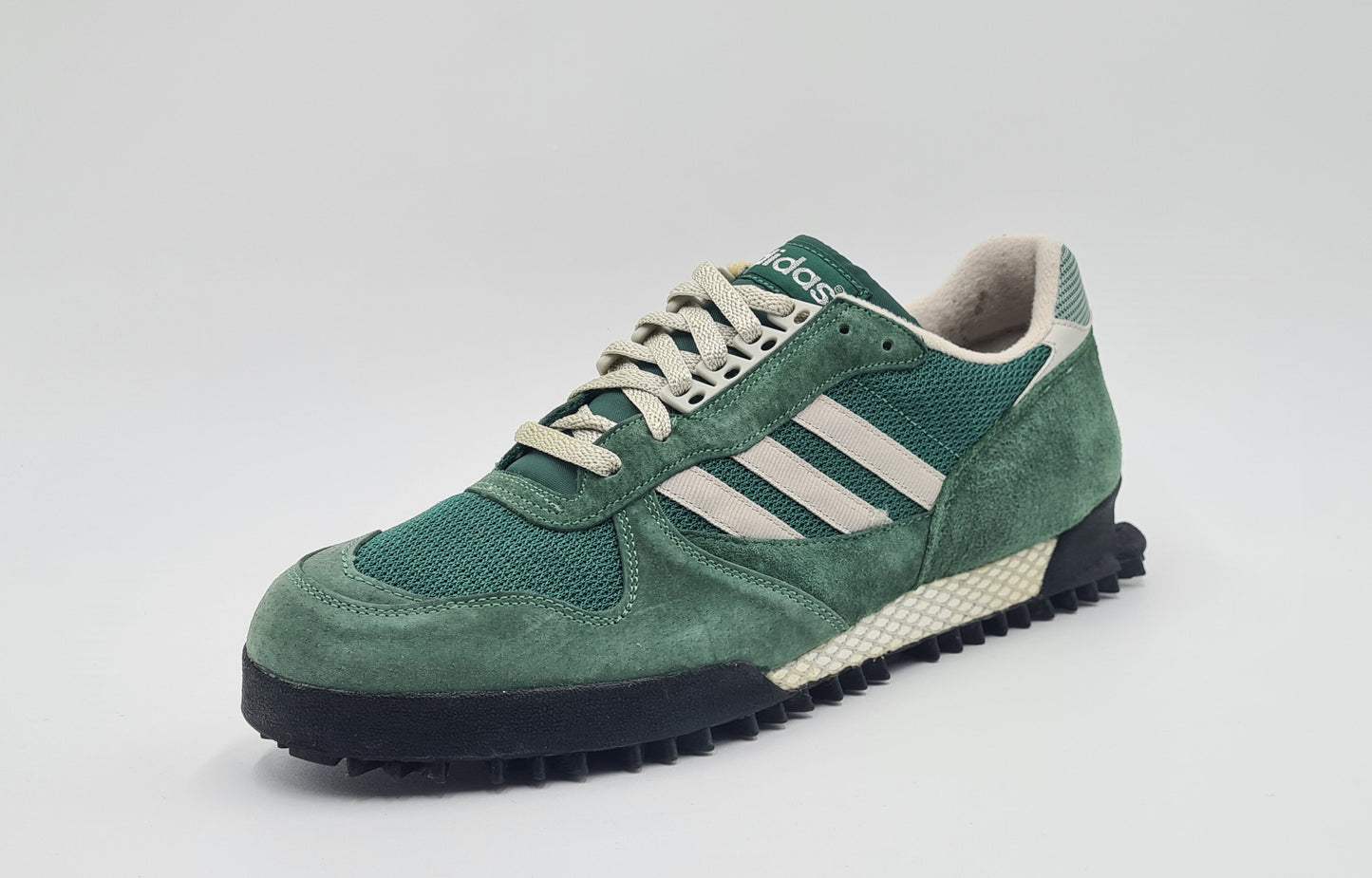 *NEU* Vintage 1991 Adidas Marathon TR 2 Grün UK 10,5 / EUR 45 1/3