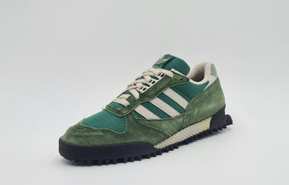 Vintage 1990 Adidas Marathon TR 2 Grün UK 8 / EUR 42