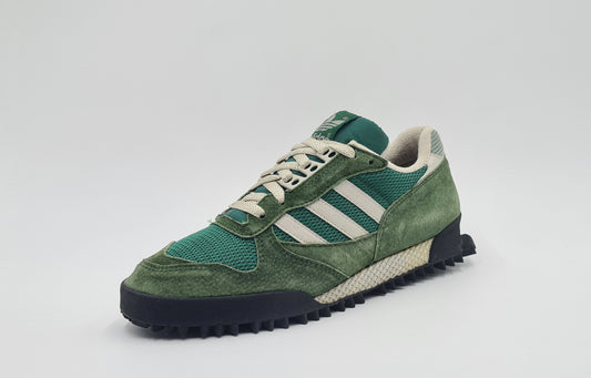 Vintage 1990 Adidas Marathon TR 2 Grün UK 8 / EUR 42