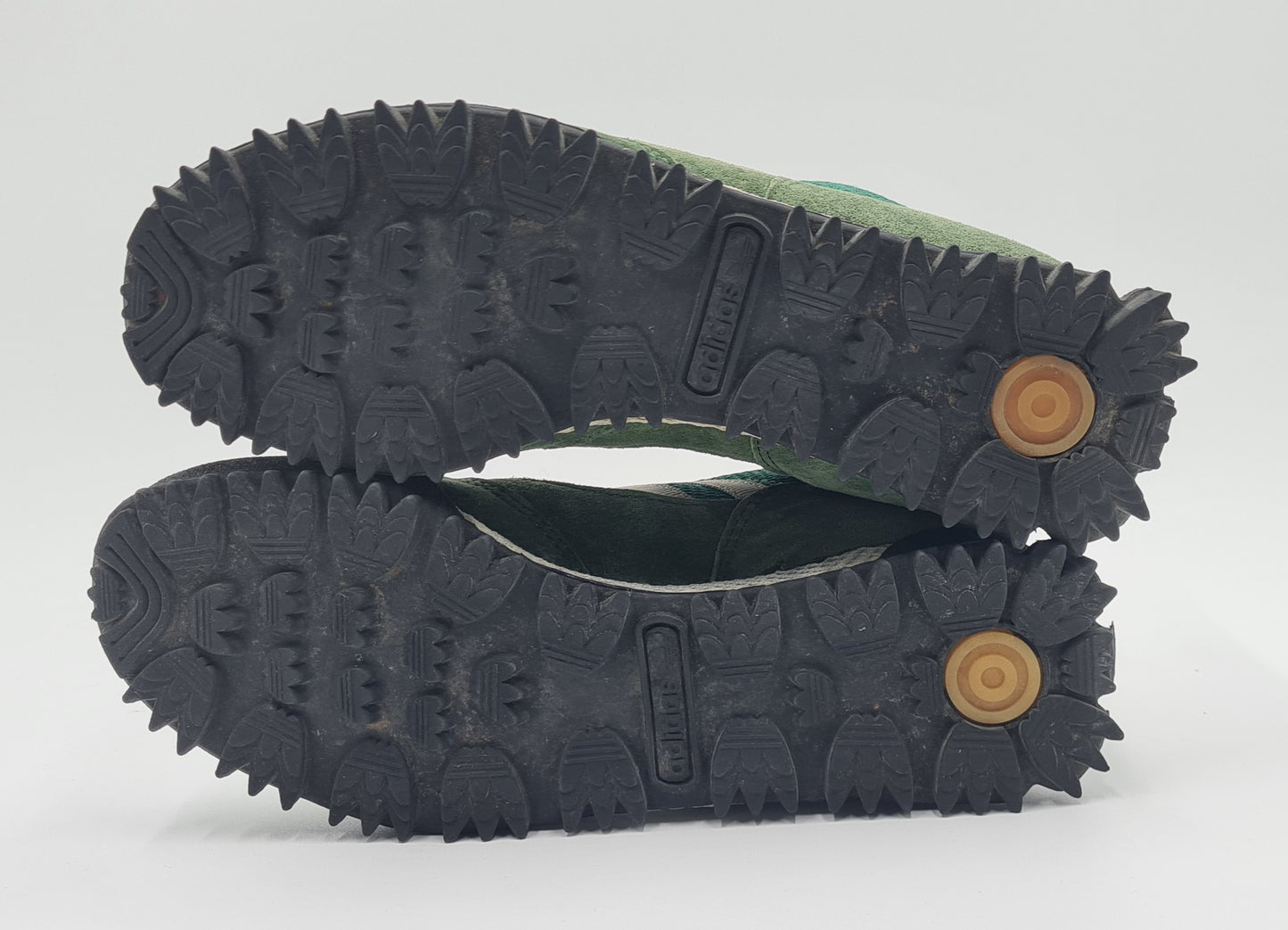 Vintage 1990 Adidas Marathon TR 2 Grün UK 8 / EUR 42