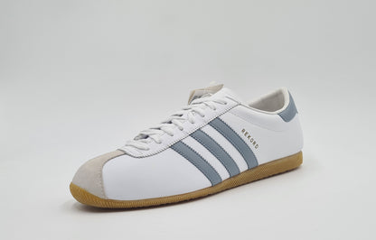 *NEU* 2003 Adidas Rekord Lea Retro Weiß Gr. UK 11 / EUR 46
