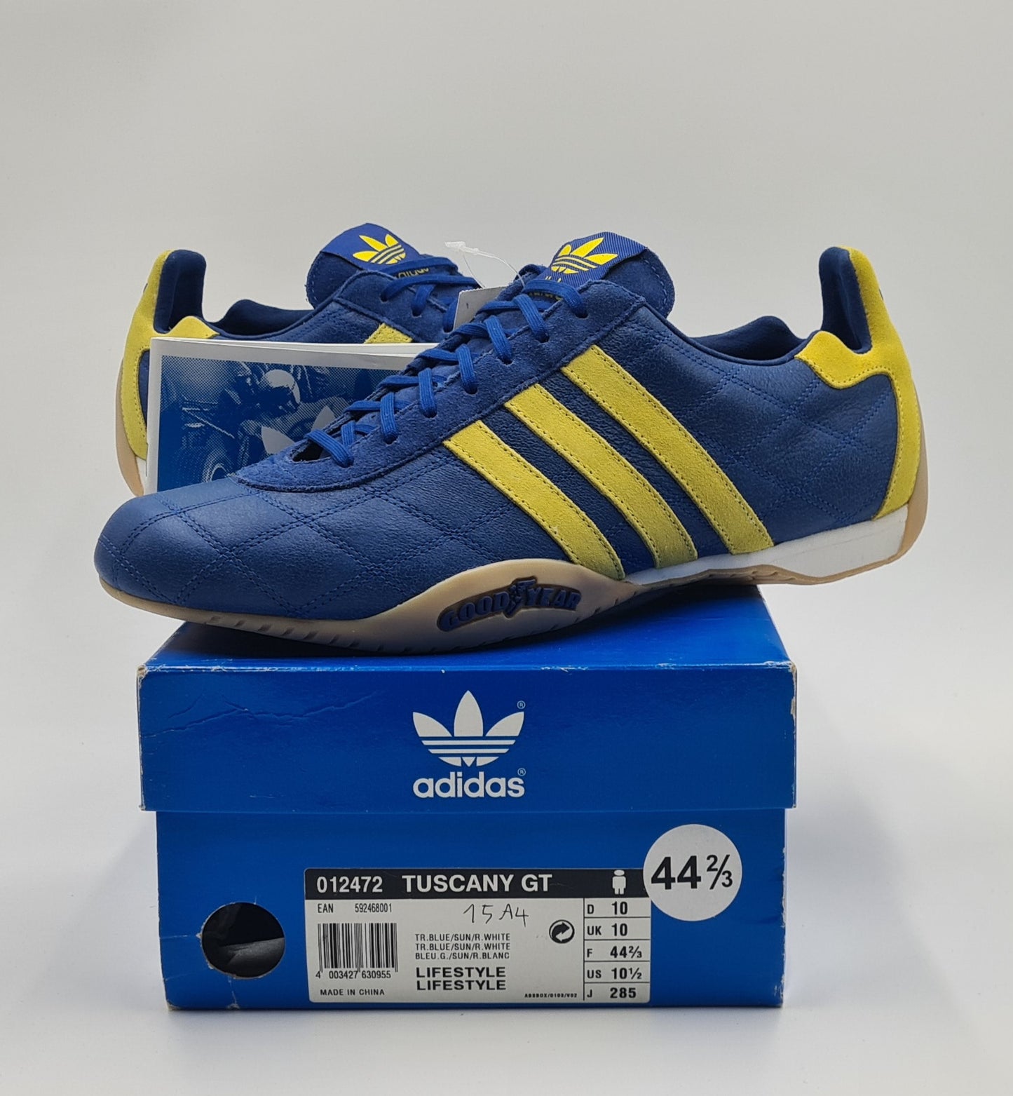 *NEW* 2003 Adidas Tuscany GT Good Year UK 10 / EUR 44 2/3