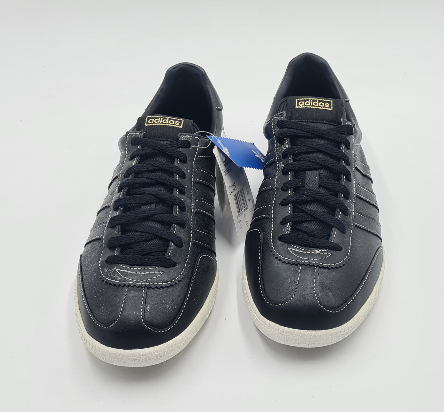 *NEU* 2007 Adidas Universal Retro Schwarz UK 10,5 / EUR 45 1/3