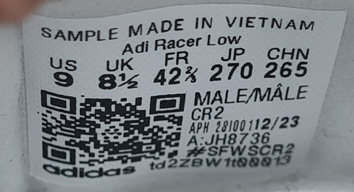 *FAST WIE NEU* 2023 Adidas Adi Racer Retro Sample Good Year Gr. UK 8,5 / EUR 42 2/3