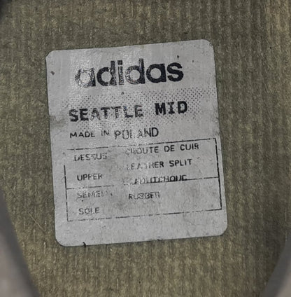 *Guter Zustand* Vintage 1990er Adidas Seattle Mid Outdoor UK 7,5 / EUR 41 1/3