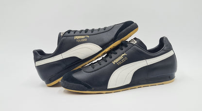*NEU* Vintage 1980er Puma Toledo Schwarz Gr. UK 7,5 / EUR 41