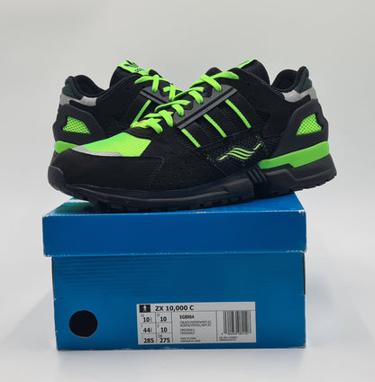 *WIE NEU* 2019 Adidas ZX 10000 Schwarz | EG8964 | UK 10 / EUR 44 2/3