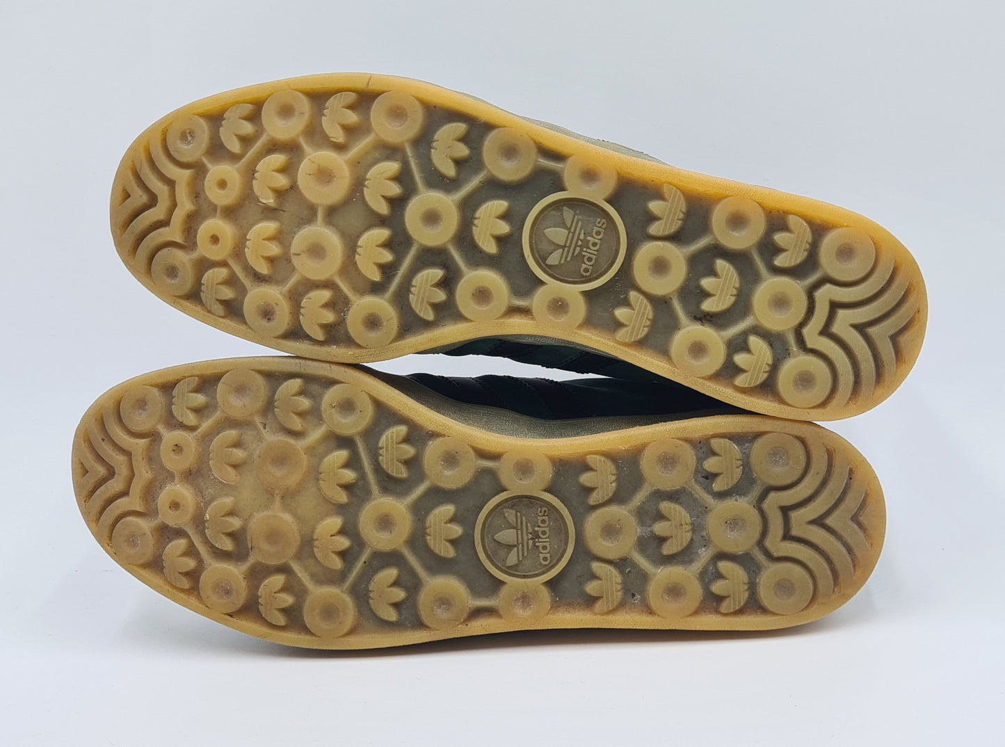 *Guter Zustand* 2012 Adidas Gazelle Indoor Grün Gr. UK 10 / EUR 44 2/3