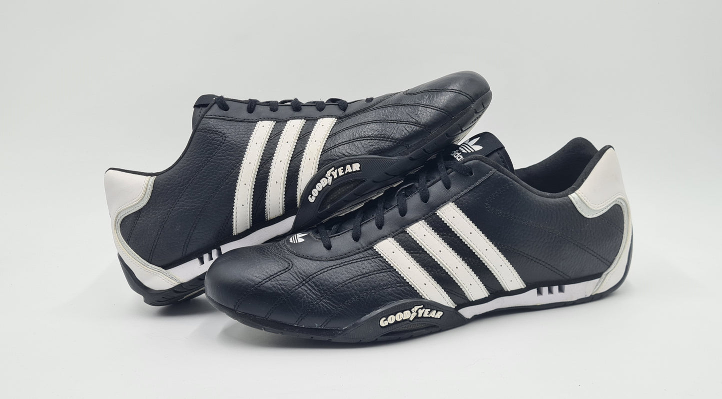 *WIE NEU* 2011 Adidas Adi Racer Low Good Year Schwarz Gr. UK 12 / EUR 47 1/3