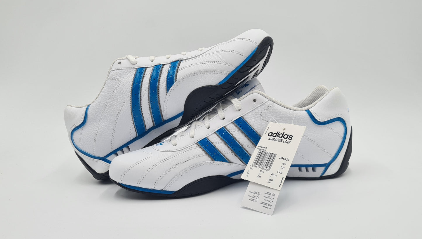 *NEU* 2014 Adidas Adi Racer Low Good Year Weiß Blau Gr. UK 10,5 / EUR 45 1/3