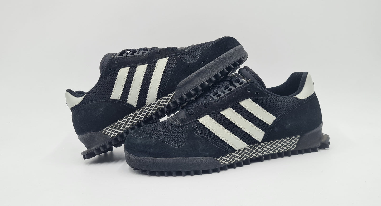 *NEW* 1999 Adidas Marathon TR Retro Black UK 8 / EUR 42