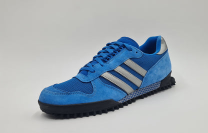 *NEW* 2011 Adidas Marathon TR Blue Silver UK 12 / EUR 47 1/3