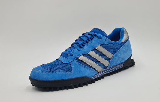 *NEW* 2011 Adidas Marathon TR Blue Silver UK 12 / EUR 47 1/3