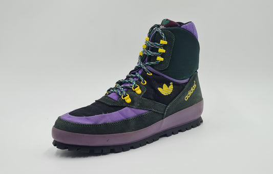 *Guter Zustand* Vintage 1980er Adidas Bormio Trekking Boots Italy UK 10 / EUR 44 2/3