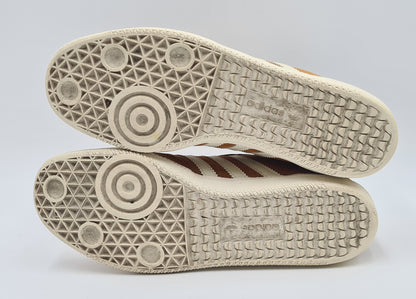 *Guter Zustand* 2011 Adidas Samba Retro Orange Gr. UK 10 / EUR 44 2/3