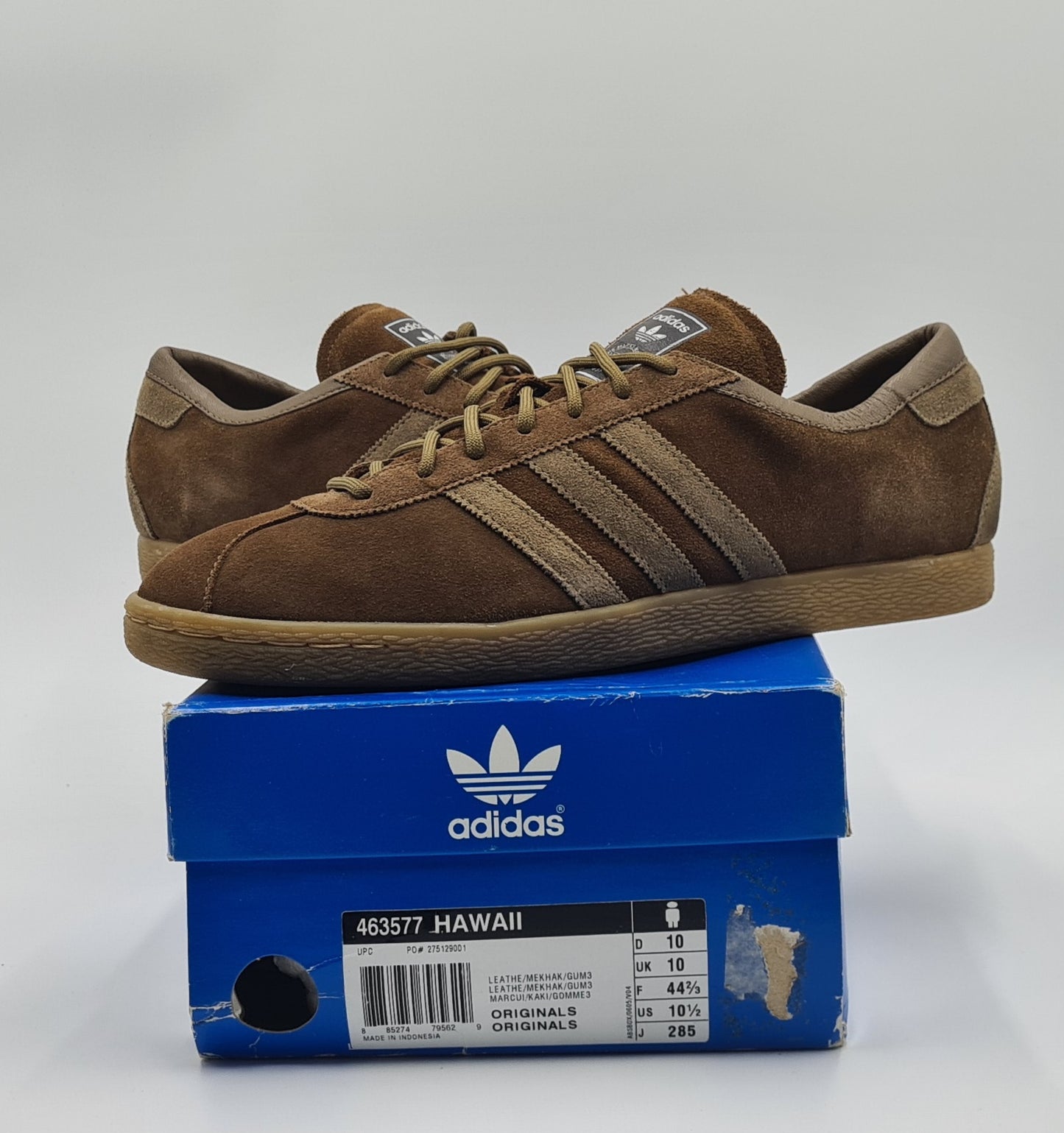 *TOP* 2005 Adidas Hawaii Retro Braun Gr. UK 10 / EUR 44 2/3
