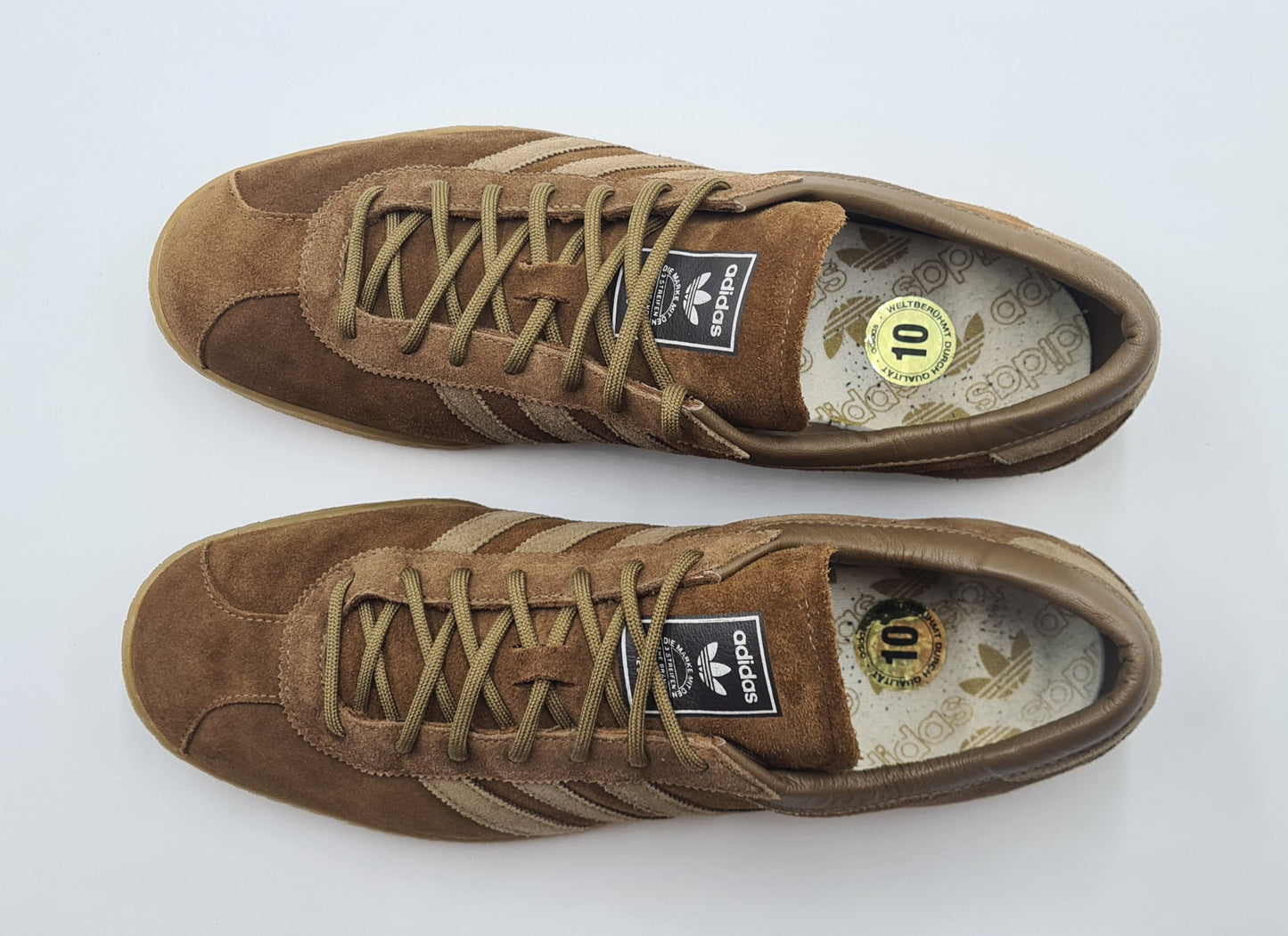 *TOP* 2005 Adidas Hawaii Retro Braun Gr. UK 10 / EUR 44 2/3