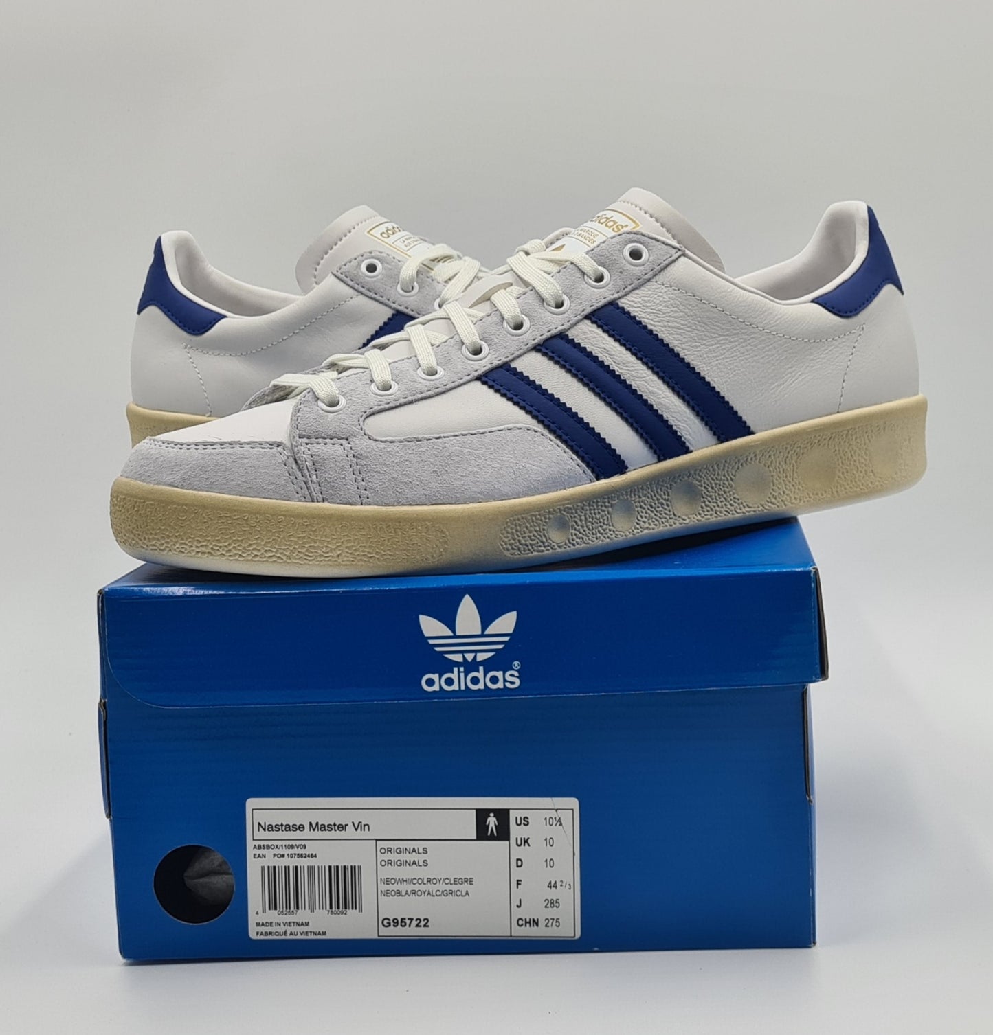 *NEU* 2013 Adidas Nastase Master Vintage Gr. UK 10 / EUR 44 2/3