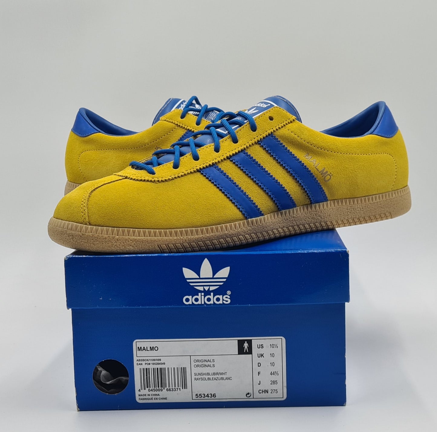 *NEU* 2012 Adidas Malmö Retro Gr. UK 10 / EUR 44 2/3